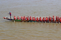 CAMBODIA, Phnom Penh, Water Festival, racing boats, Tonle Sap River, CAM1542JPL