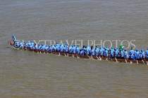 CAMBODIA, Phnom Penh, Water Festival, racing boats, Tonle Sap River, CAM1548JPL