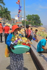 CAMBODIA, Phnom Penh, Water Festival, snacks seller, CAM1873JPL