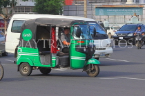 CAMBODIA, Phnom Penh, street scene, traffic, Tuk Tuk, CAM1769JPL