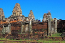 CAMBODIA, Siem Reap, Angkor, Pre Rup Temple, complex ruins, CAM1062JPL