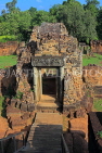 CAMBODIA, Siem Reap, Angkor, Pre Rup Temple, view from temple top, gopura, CAM1058JPL