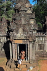 CAMBODIA, Siem Reap, Angkor, Ta Keo Temple, main entrance, CAM1011JPL