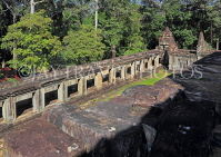 CAMBODIA, Siem Reap, Angkor, Ta Keo Temple, view from higher terrace, CAM1016JPL
