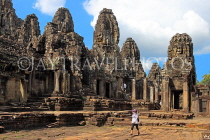 CAMBODIA, Siem Reap, Angkor Thom, Bayon Temple, CAM709JPL