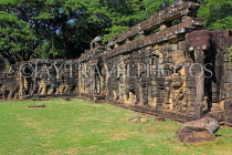 CAMBODIA, Siem Reap, Angkor Thom, Terrace of Elephants, CAM938JPL