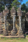 CAMBODIA, Siem Reap, Angkor Thom, Terrace of Elephants, CAM944JPL