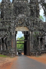 CAMBODIA, Siem Reap, Angkor Thom, Victory Gate, CAM988JPL
