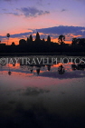 CAMBODIA, Siem Reap, Angkor Wat, sunrise view, CAM364JPL