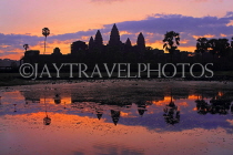 CAMBODIA, Siem Reap, Angkor Wat, sunrise view, CAM365JPL