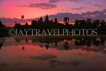CAMBODIA, Siem Reap, Angkor Wat, sunrise view, CAM367JPL