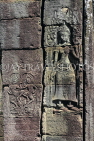 CAMBODIA, Siem Reap, Banteay Kdei Temple, bas-relief Devata sculptures, CAM1394JPL