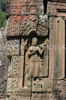 CAMBODIA, Siem Reap, Banteay Kdei Temple, bas-relief Devata sculptures, CAM1395JPL