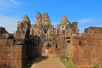 CAMBODIA, Siem Reap, East Mebon Temple, CAM1222JPL