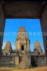 CAMBODIA, Siem Reap, East Mebon Temple, CAM1229JPL