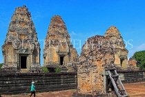 CAMBODIA, Siem Reap, East Mebon Temple, CAM1236JPL