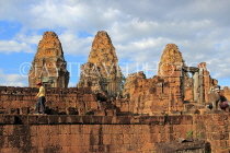 CAMBODIA, Siem Reap, East Mebon Temple, CAM1251JPL