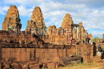 CAMBODIA, Siem Reap, East Mebon Temple, CAM1252JPL