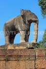 CAMBODIA, Siem Reap, East Mebon Temple, elephant sculpture, CAM1265JPL