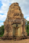 CAMBODIA, Siem Reap, East Mebon Temple, upper terrace tower, CAM1209JPL