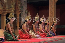 CAMBODIA, Siem Reap, Khmer Dancing, Apsara Dancers, CAM285JPL