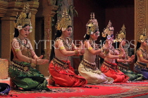 CAMBODIA, Siem Reap, Khmer Dancing, Apsara Dancers, CAM286JPL