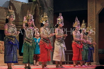 CAMBODIA, Siem Reap, Khmer Dancing, Apsara Dancers, CAM300JPL