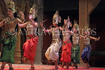 CAMBODIA, Siem Reap, Khmer Dancing, Apsara Dancers, CAM303JPL