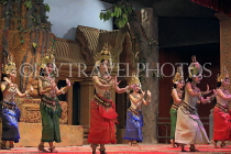CAMBODIA, Siem Reap, Khmer Dancing, Apsara Dancers, CAM304JPL