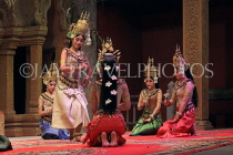 CAMBODIA, Siem Reap, Khmer Dancing, Apsara Dancers, CAM306JPL