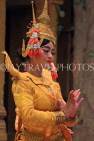 CAMBODIA, Siem Reap, Khmer Dancing, Classical (Tep Monorom) Dancer, CAM280JPL