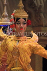 CAMBODIA, Siem Reap, Khmer Dancing, Classical (Tep Monorom) Dancer, CAM281JPL