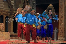 CAMBODIA, Siem Reap, Khmer Dancing, Folk Dance, CAM333JPL