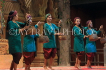 CAMBODIA, Siem Reap, Khmer Dancing, Folk Dance, CAM342JPL