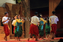 CAMBODIA, Siem Reap, Khmer Dancing, Folk Dance, CAM347JPL
