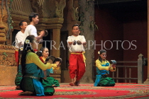 CAMBODIA, Siem Reap, Khmer Dancing, Folk Dance, CAM348JPL