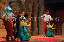 CAMBODIA, Siem Reap, Khmer Dancing, Folk Dance, CAM349JPL