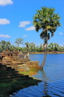 CAMBODIA, Siem Reap, Sras Srang Reservoir, CAM1413JPL