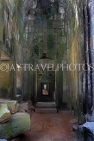 CAMBODIA, Siem Reap, Ta Prohm Temple, gateway interior (gopura), CAM1466JPL