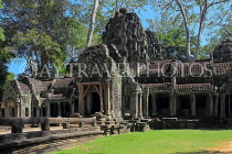 CAMBODIA, Siem Reap, Ta Prohm Temple, temple complex, CAM1475JPL
