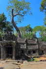CAMBODIA, Siem Reap, Ta Prohm Temple, temple complex, CAM1486JPL