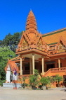 CAMBODIA, Siem Reap, Wat Bo Temple, Prayer Hall, CAM2059JPL