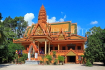 CAMBODIA, Siem Reap, Wat Bo Temple, Prayer Hall, CAM2060JPL