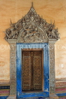 CAMBODIA, Siem Reap, Wat Bo Temple, main Pagoda, bas-relief carvings, CAM2012JPL
