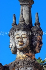 CAMBODIA, Siem Reap, Wat Bo Temple, main Pagoda, elaborate gateway detail, CAM2025JPL