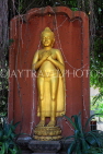 CAMBODIA, Siem Reap, Wat Bo Temple, temple site, Buddha statue, CAM2050JPL
