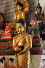 CAMBODIA, Siem Reap, Wat Bo Temple, temple site, Buddha statues, CAM2052JPL