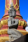 CAMBODIA, Siem Reap, Wat Damnak, stone carving, CAM1732JPL