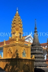 CAMBODIA, Siem Reap, Wat Damnak, temple site buildings, Pagoda, CAM1731JPL