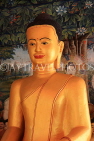 CAMBODIA, Siem Reap, Wat Preah Prom Rath, Prayer Hall, Buddha statue, CAM2174JPL